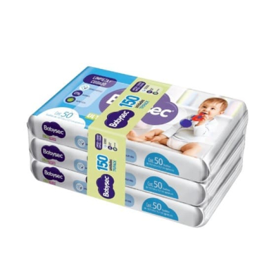 Toalla Humeda Pack X 3 Babysec 