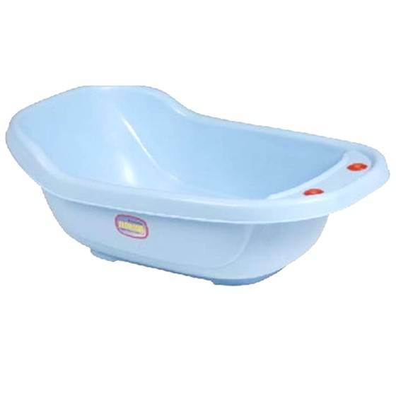 Bañera 50 Lt Con Desagote Celeste
