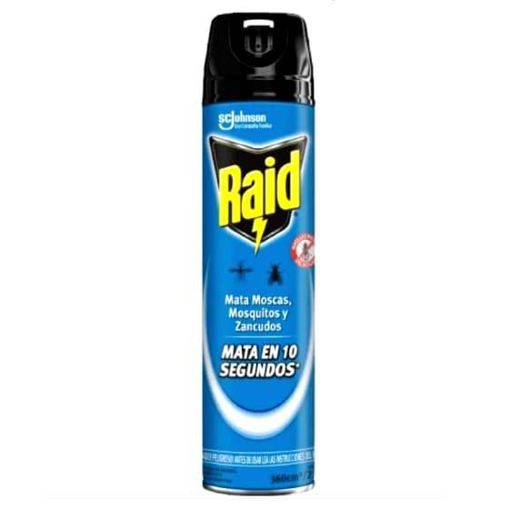 Insecticida Aerosol Raid Mym (Azul)