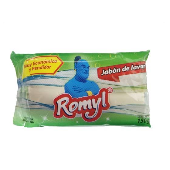 Jabon En Pan Romyl X 150 Grs
