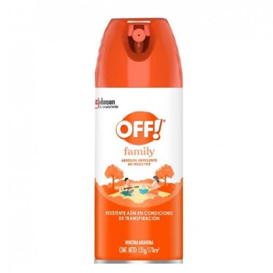 Repelente Aerosol Off Naranja
