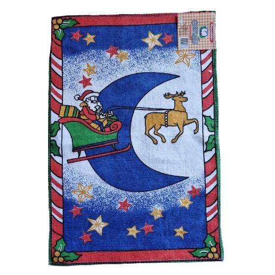 Repasador Costero Estampado Navideño