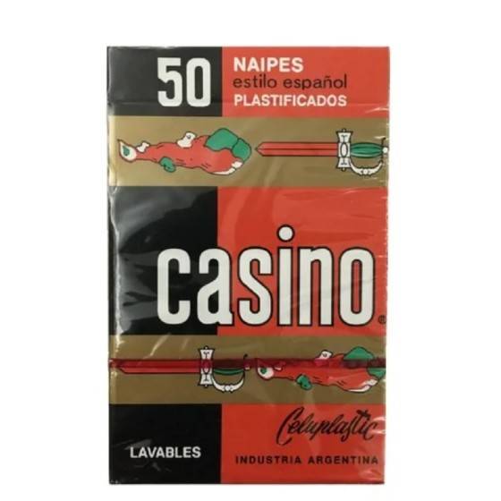 Naipes Plastificados Casino