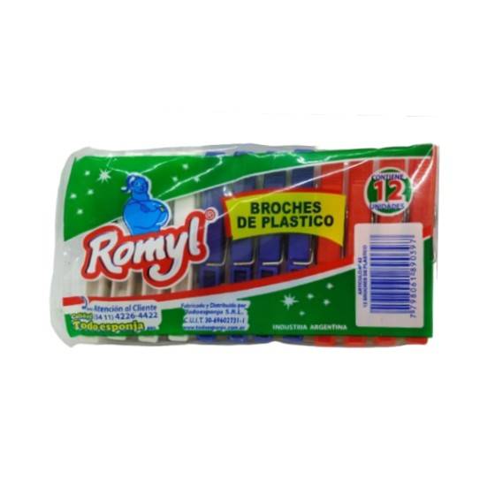 Broche De Plastico Romyl
