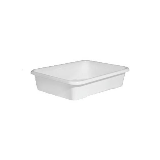 Batea Blanca Chica 30X22X7 Cm