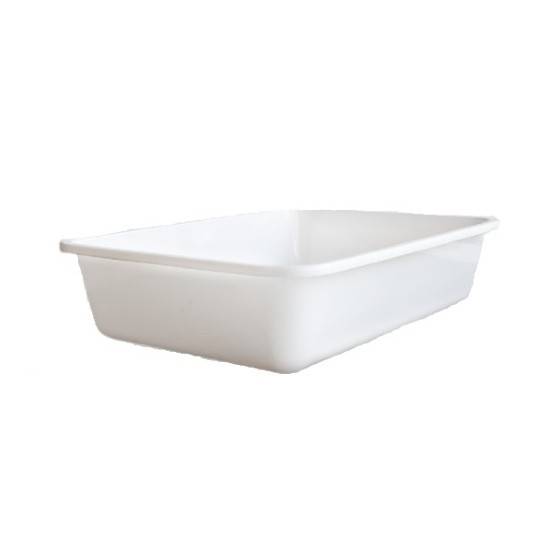 Batea Blanca Mediana 41X30X9 Cm