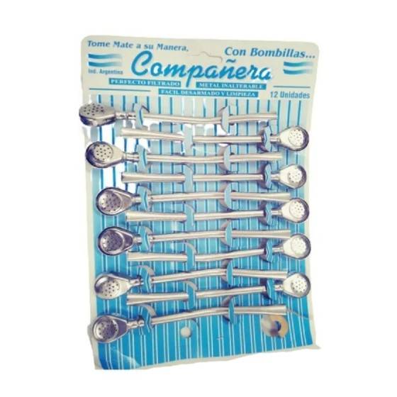 Bombilla Compañera Desarmable