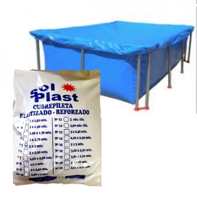 Cubre Pileta Sol Plast 4,50 X 3,00