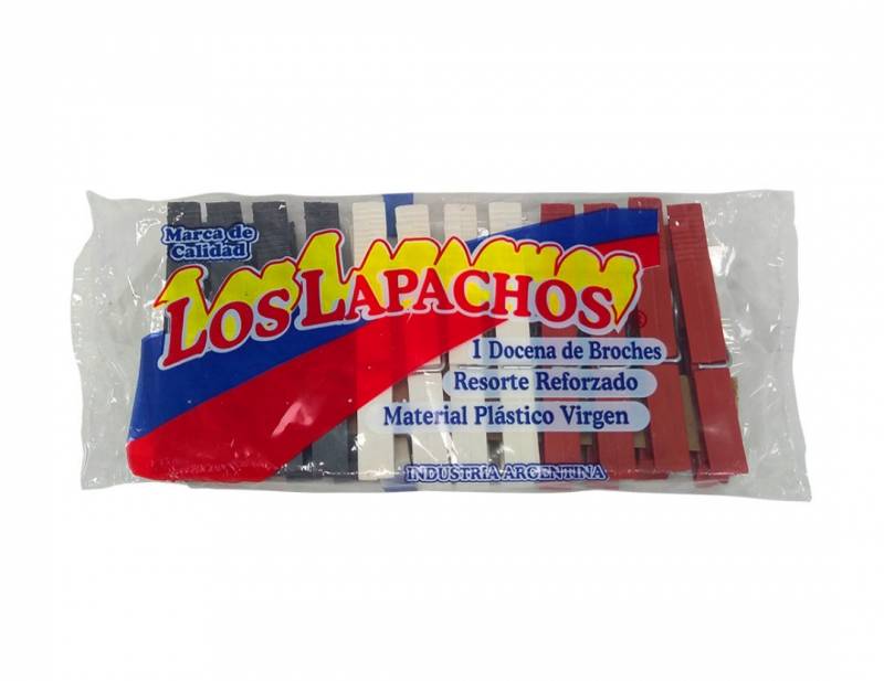 Broche De Plastico Los Lapachos