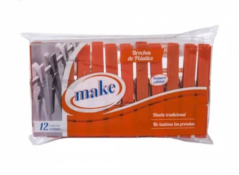 Broche De Plastico Make