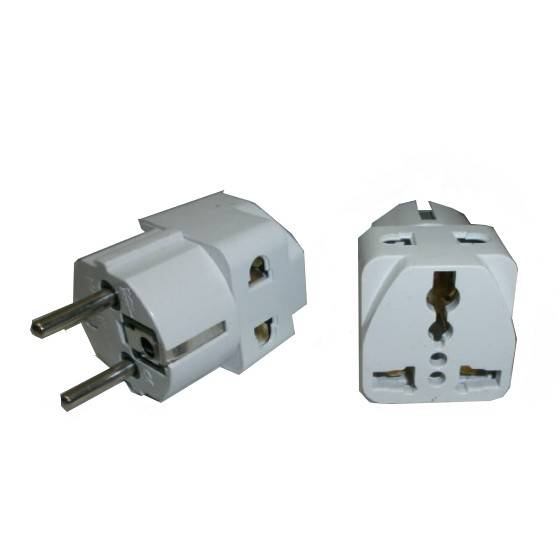 Tapa Triple Y Adaptador 2 A 3