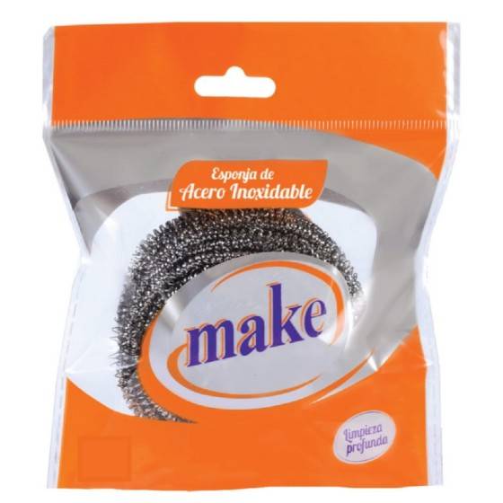 Esponja Acero Make 30 Grs