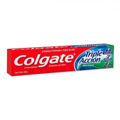 Crema Dental Colgate Triple Accion 180 G