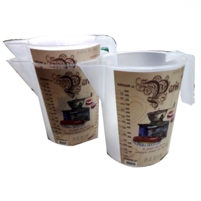 Jarra Medidora Con Manija 1.0 Lt Glago