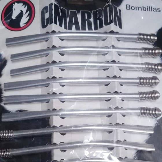 Bombilla Cimarron Aluminio Lisa