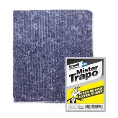 Trapo Mr Trapo Gris 62 X 48 Primera
