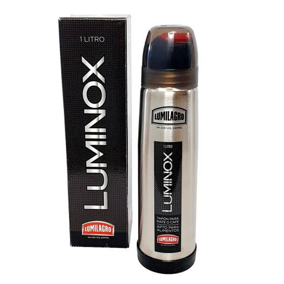 Termo Acero Luminox 1 Lt Para Regalo
