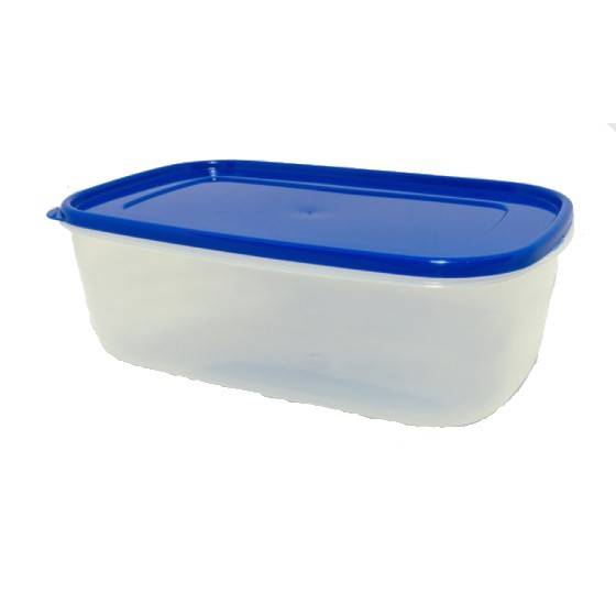 Hermetico Deses Plast Rectangular 3000 Cc Rosina