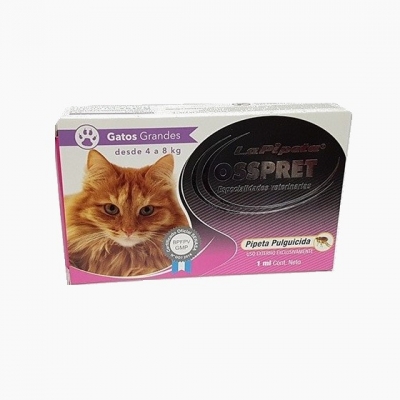 Pipeta Osspret Gato 4 A 8 Kg
