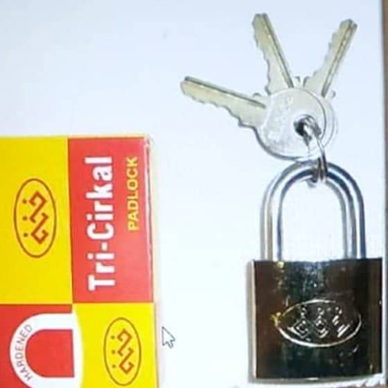 Candado Dorado 38 Mm