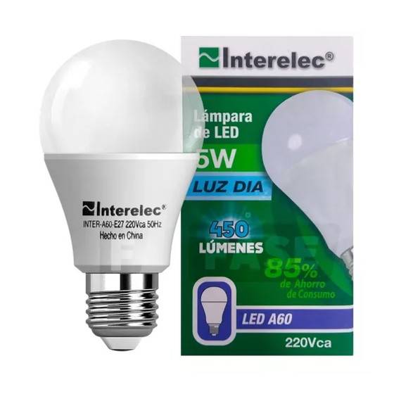 Lampara Interelec Led   5 W