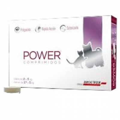 Tableta Masticable Power   2,5-5 Kg Pulguicida (Perro Y Gato)