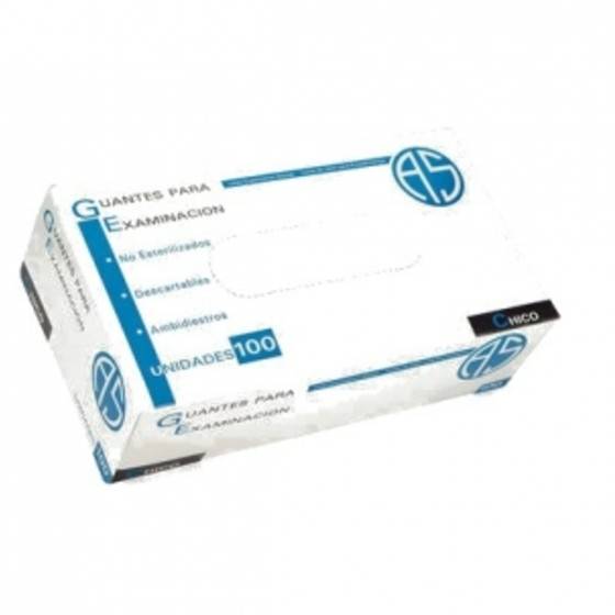Guante Latex X 100 Un (Extra Grande)