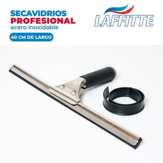 Limpia Vidrio Profesional Acero Laffitte 40Cm