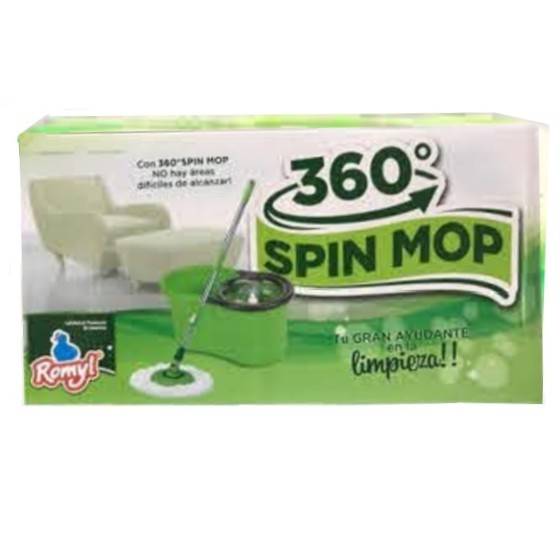 Balde Spin Mop 360° Con Repuesto