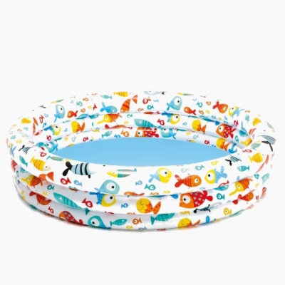 Intex / Pileta Inflable Fishbowl Set 132 X 28 Cm