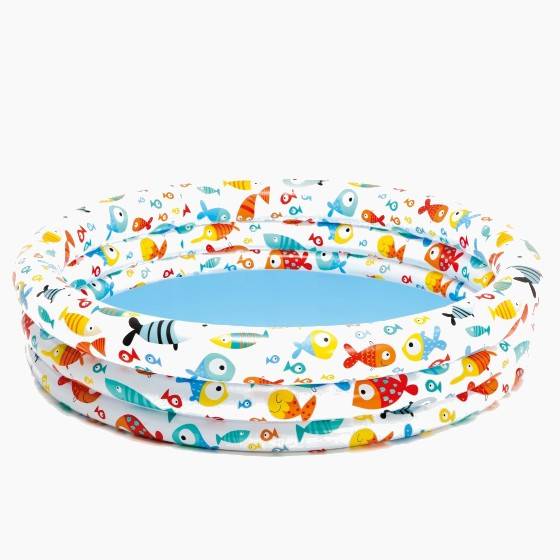 Intex / Pileta Inflable Fishbowl Set 132 X 28 Cm