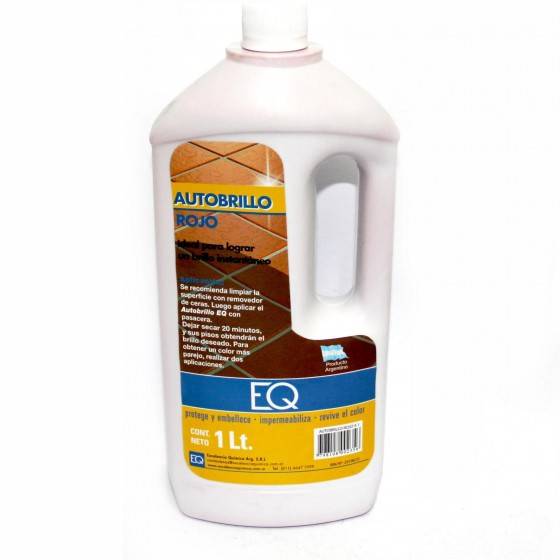 Eq/ Cera Autobrillo Rojo X 1 Lt