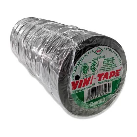 Cinta Aisladora Vini Tape 10 Mts