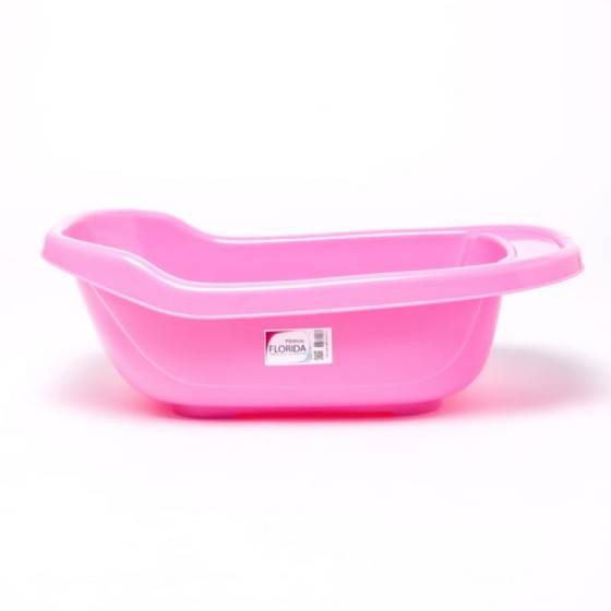 Bañera 50 Lt Con Desagote Rosa