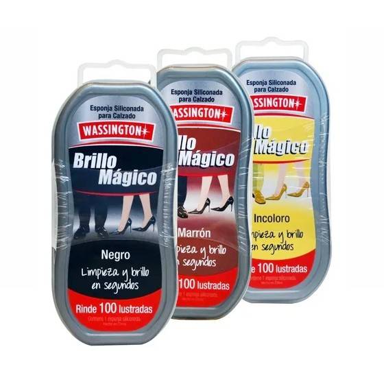 Brillo Magico Para Calzado Marron