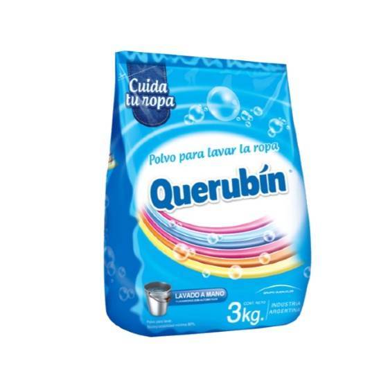 Jabon En Polvo 3 Kg Querubin Regular