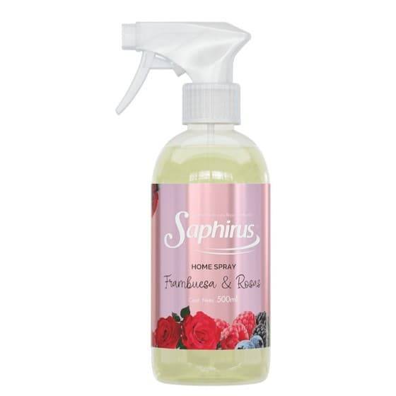 Textil Home Spray Saphirus 500 Ml Frambuesa & Rosas