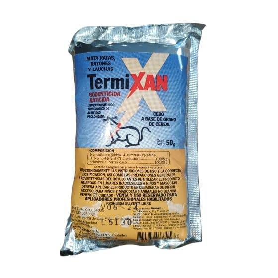 Raticida Cebo Termixan   50 Gr