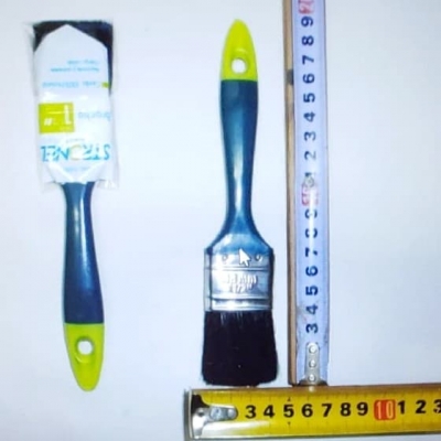 Pincel Pintura Pelo Negro 1,5 Pulgadas