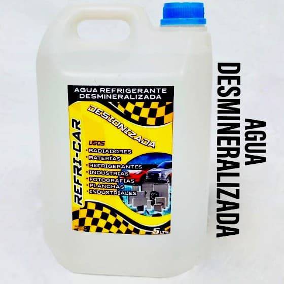 Agua Desmineralizada X 5 Lt