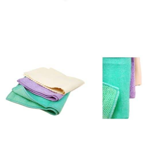 Microfibra Laffitte  Pack X3  (Pantallas, Quita Grasa Y Multiuso)