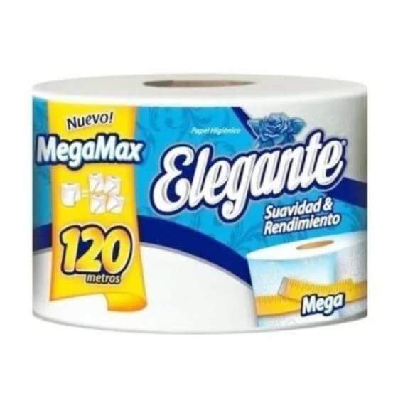 Papel Higienico Elegante 120 Mts X 12 Unidades