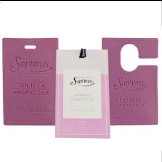 Tarjeta Aromatica Saphirus Rosas Y Neroli