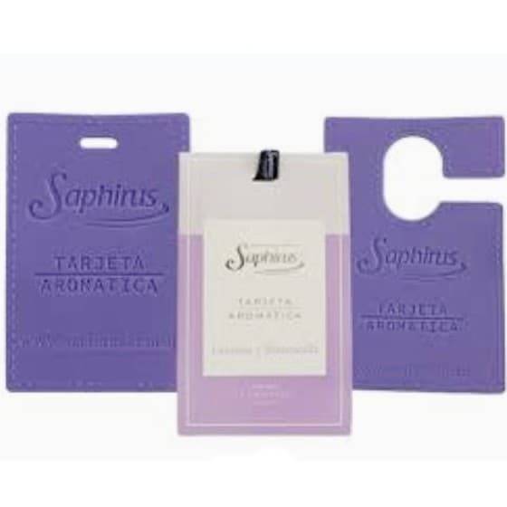 Tarjeta Aromatica Saphirus Lavanda Y Manzanilla