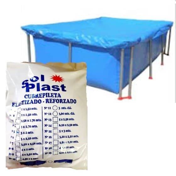 Cubre Pileta Sol Plast 4,50 X 2,50