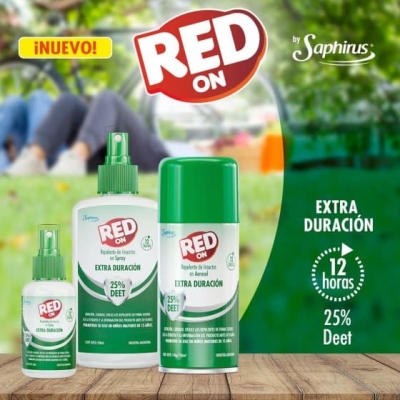 Repelente Aerosol Red On Extra Duracion