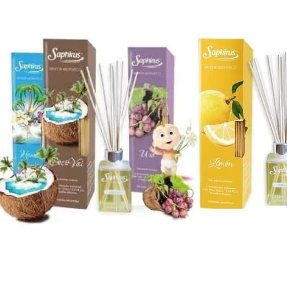 Difusor Aromatico Saphirus Lavanda Vainilla