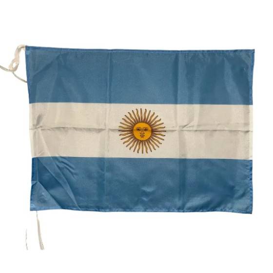 Bandera Argentina De Tela 60 X 90