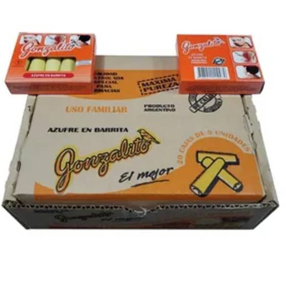 Gorrion Azufre 20 X 5 U Gonzalito