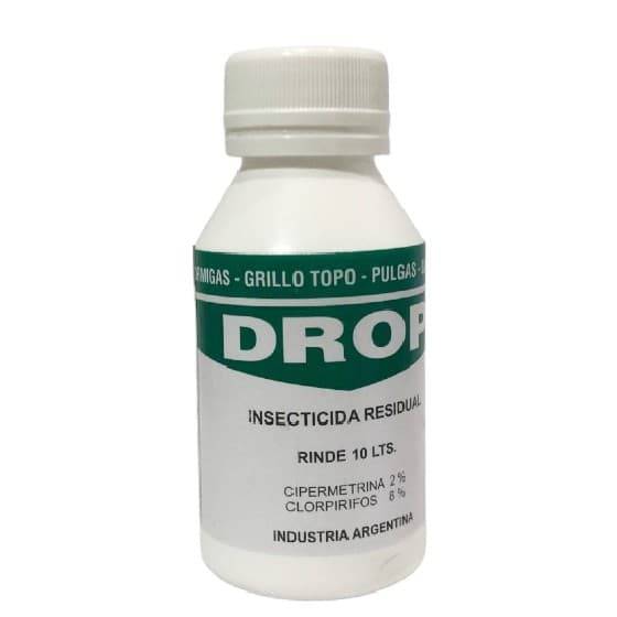 Insecticida Liquido Drop Verde Mata Cucarachas Y Garrapatas